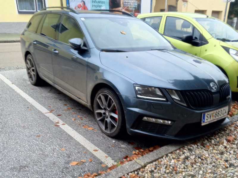 Škoda Octavia RS spotted in Klagenfurt am Wörthersee