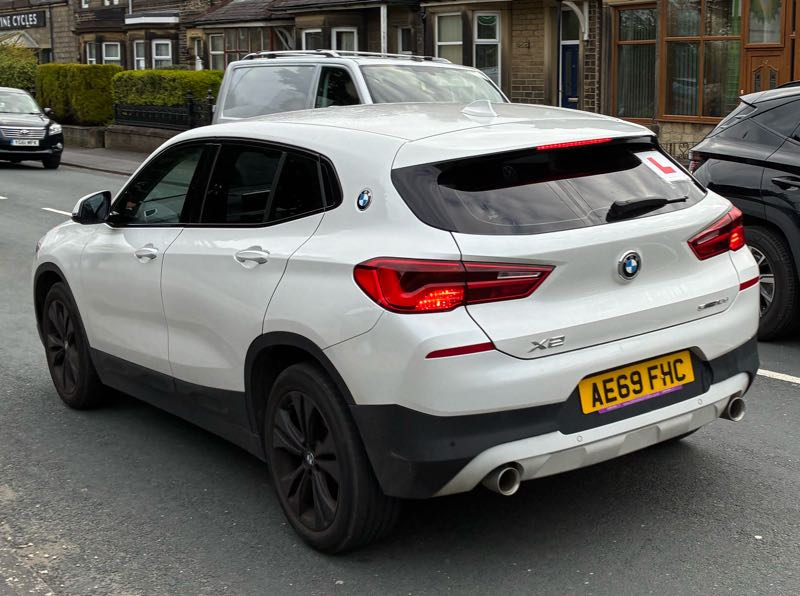 BMW X2 spotted in Bradford
