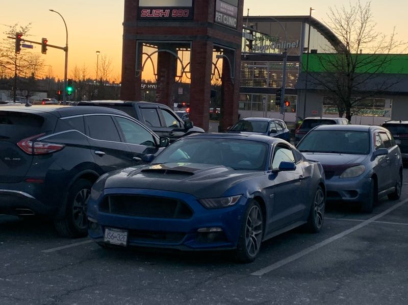 Ford Mustang GT spotted in Coquitlam