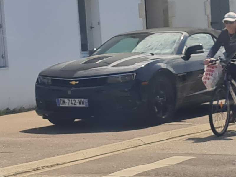 Chevrolet Camaro spotted in Olonne-sur-Mer