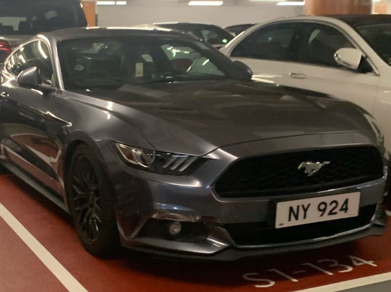 Ford Mustang spotted in Tin Shui Wai