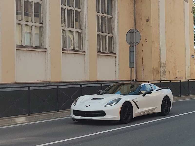 Chevrolet Corvette spotted in Krupina