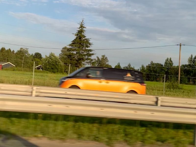 Volkswagen ID. Buzz spotted in Hurdal