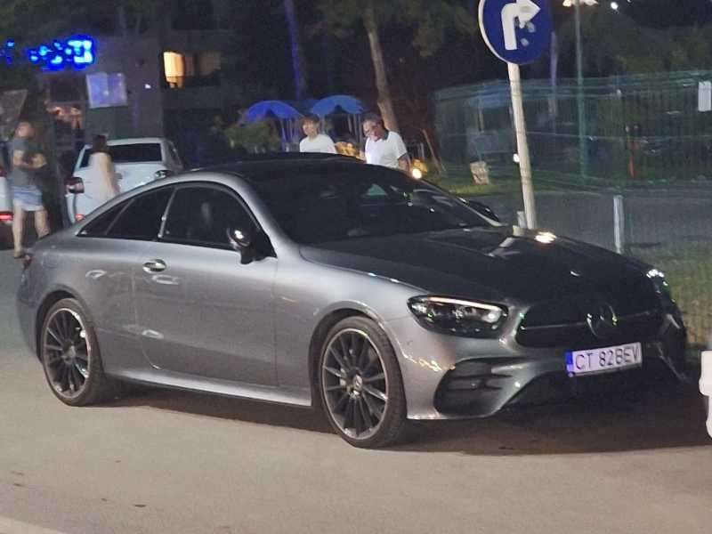 Mercedes-Benz E-Class Coupe spotted in Mangalia