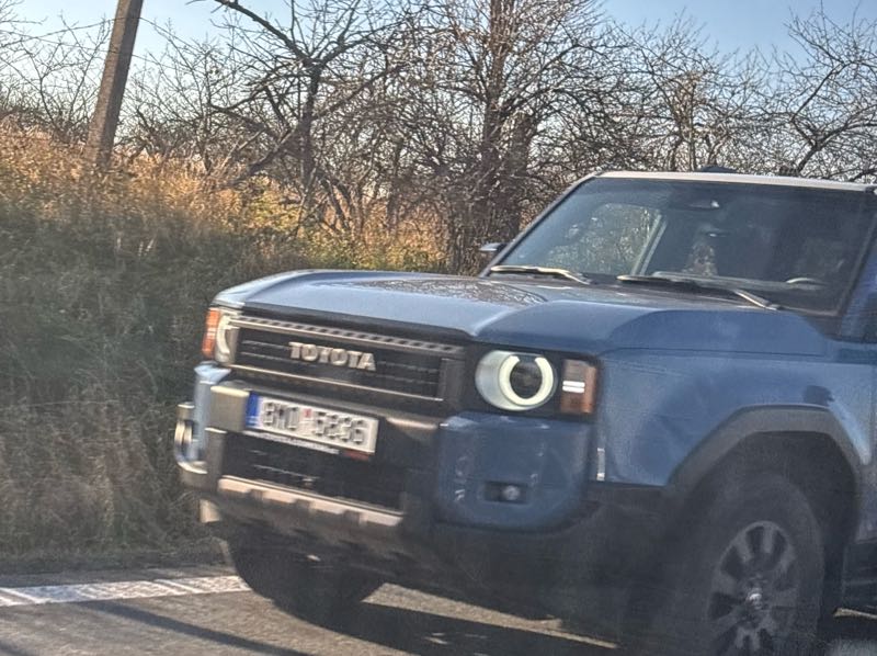 Toyota Land Cruiser spotted in Kutná Hora