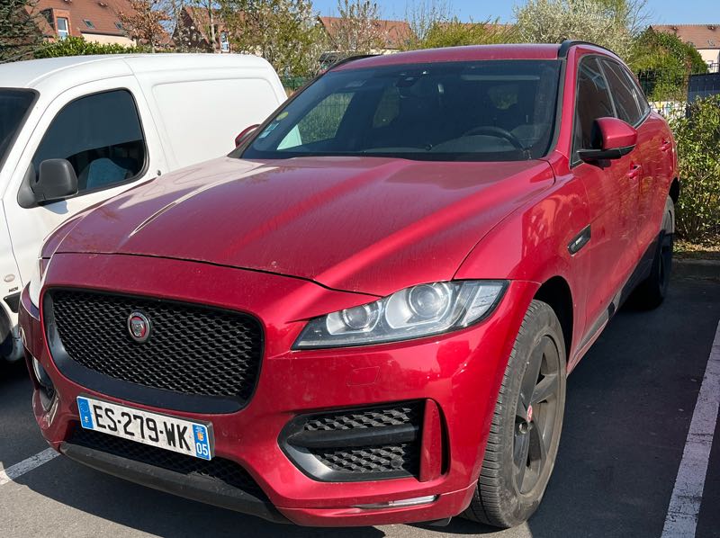 Jaguar F-Pace (2020) spotted in Roubaix, France