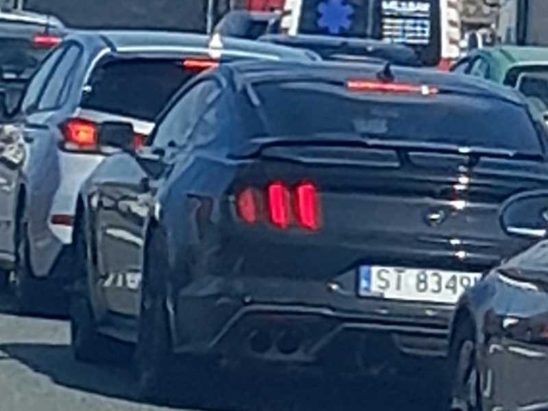 Ford Mustang (2020) spotted in Krośniewice, Poland