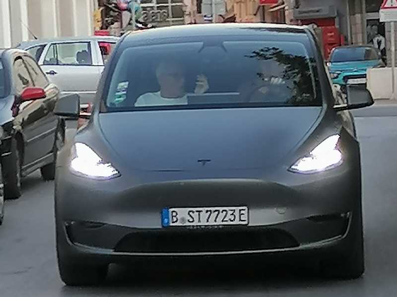 Tesla Model Y spotted in Mostar