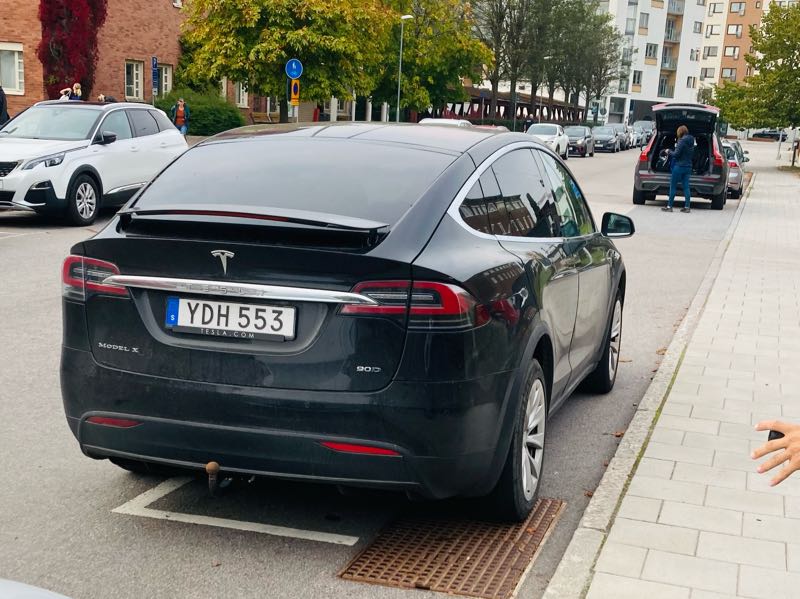 Tesla Model X spotted in Kalmar