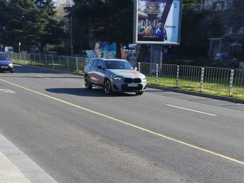 BMW M135i spotted in Burgas