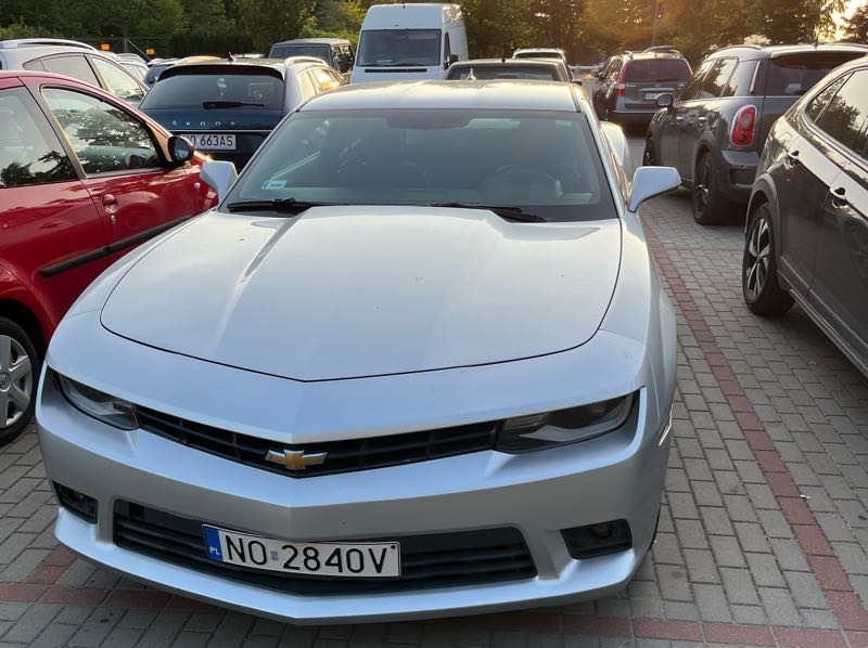 Chevrolet Camaro spotted in Olsztyn
