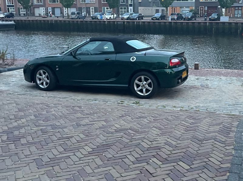 MG F spotted in Leeuwarden