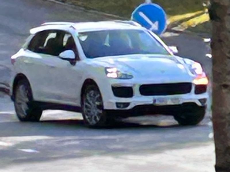 Porsche Cayenne spotted in Östersund