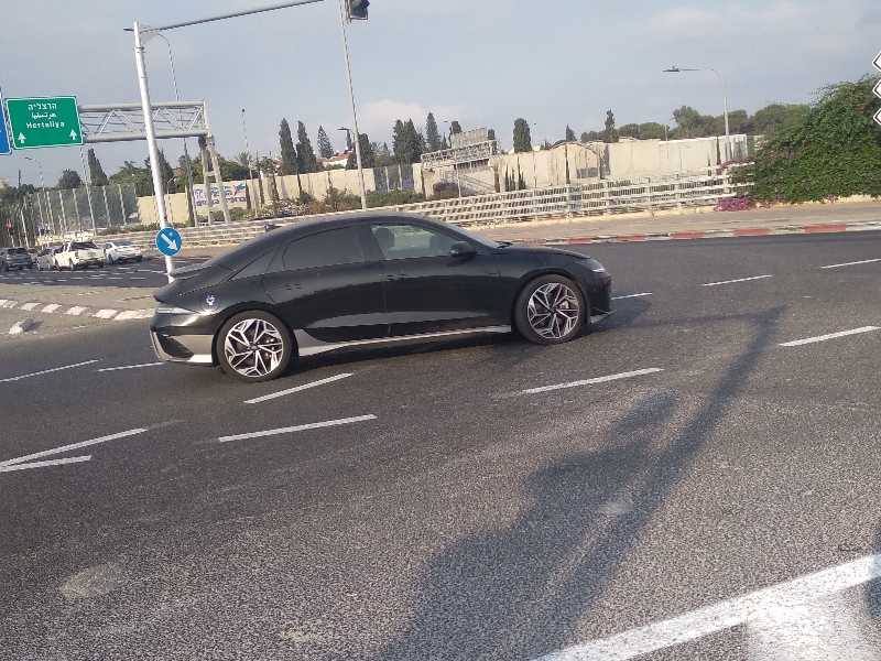 Hyundai Ioniq 6 spotted in Ra'anana