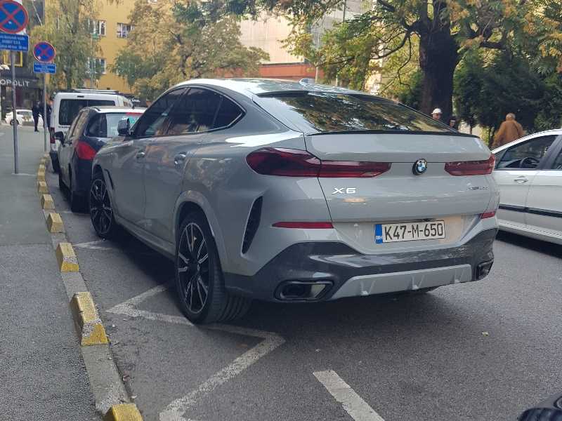 BMW X6 (2022) spotted in Sarajevo, Bosnia and Herzegovina