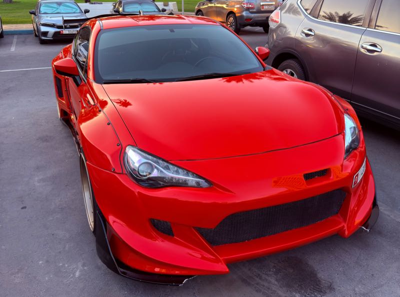 Hyundai Genesis Coupe (2012) spotted in Abu Dhabi, United Arab Emirates