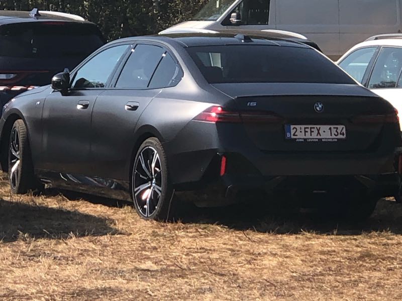 BMW i5 spotted in Hasselt