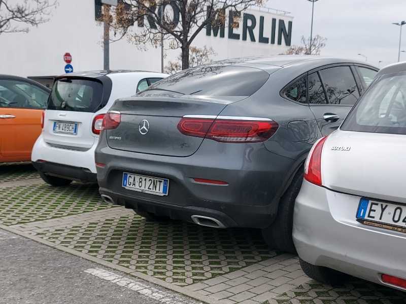 Mercedes-Benz C-Class Coupe (2020) spotted in Sulmona, Italy