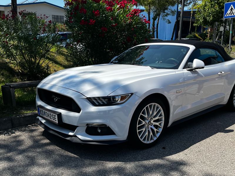 Ford Mustang (2015) spotted in Lignano Sabbiadoro, Italy