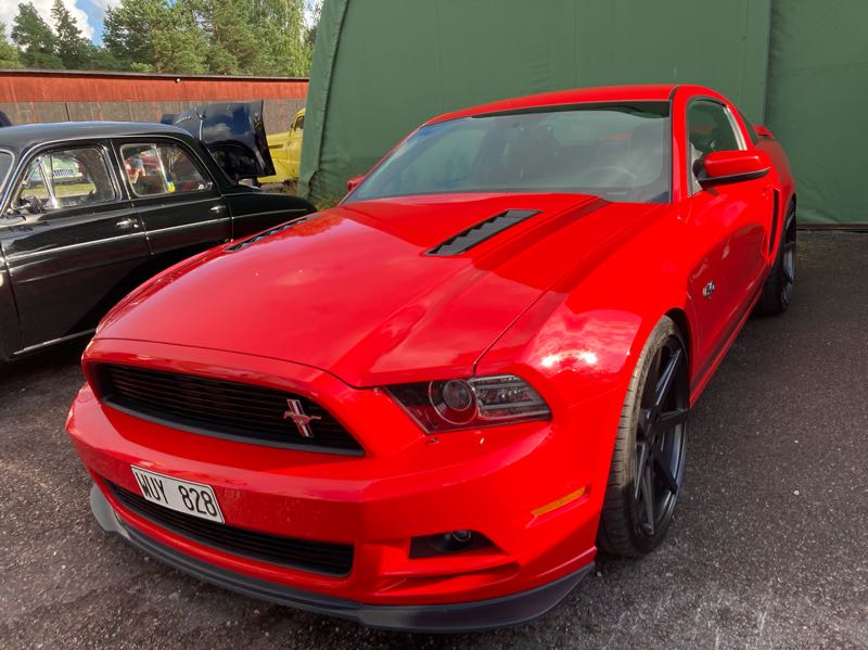 Ford Mustang GT spotted in Svärdsjö