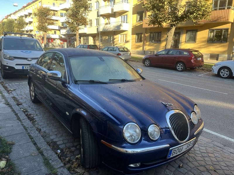 Jaguar S-Type spotted in Linköping