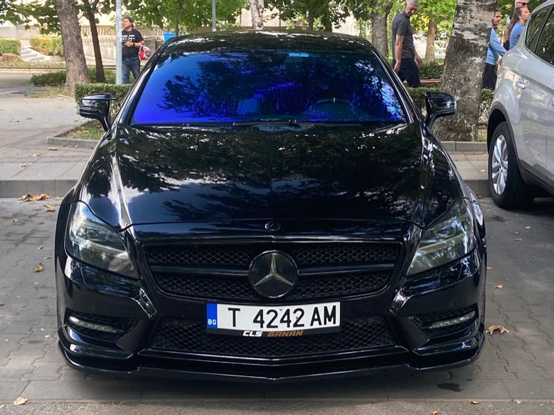 Mercedes-Benz CLS spotted in Razgrad