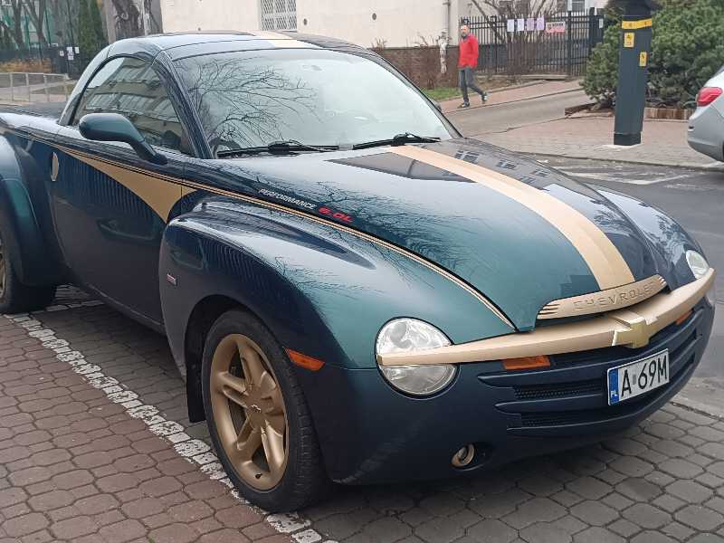 Chevrolet SSR spotted in Warsaw