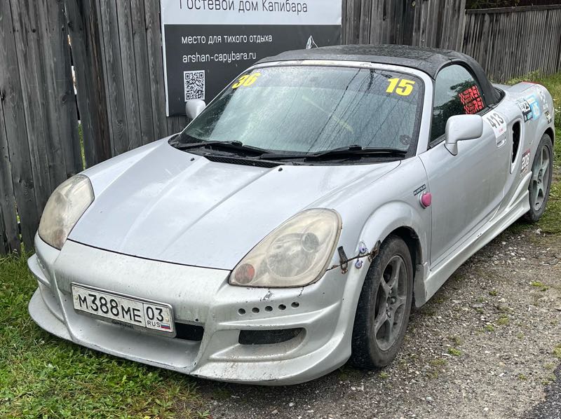 Toyota MR2 spotted in Zhemchug