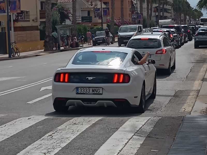 Ford Mustang spotted in Torroella de Montgrí