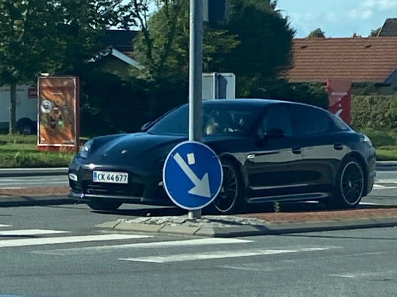 Porsche Panamera spotted in Kolding
