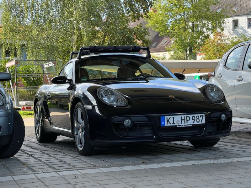 Porsche Cayman spotted in Kiel