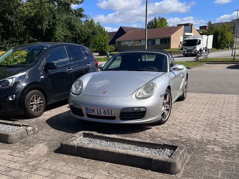 Porsche Boxster spotted in Neumünster