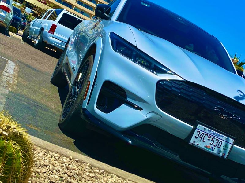 Ford Mustang Mach-E spotted in Cabo San Lucas