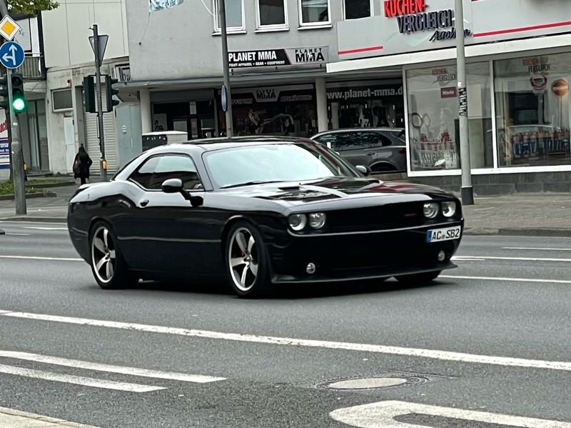 Dodge Challenger spotted in Aachen