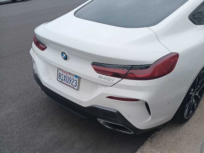 BMW 840i spotted in Fontana