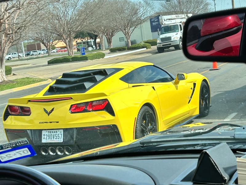 Chevrolet Corvette Z06 spotted in Waco