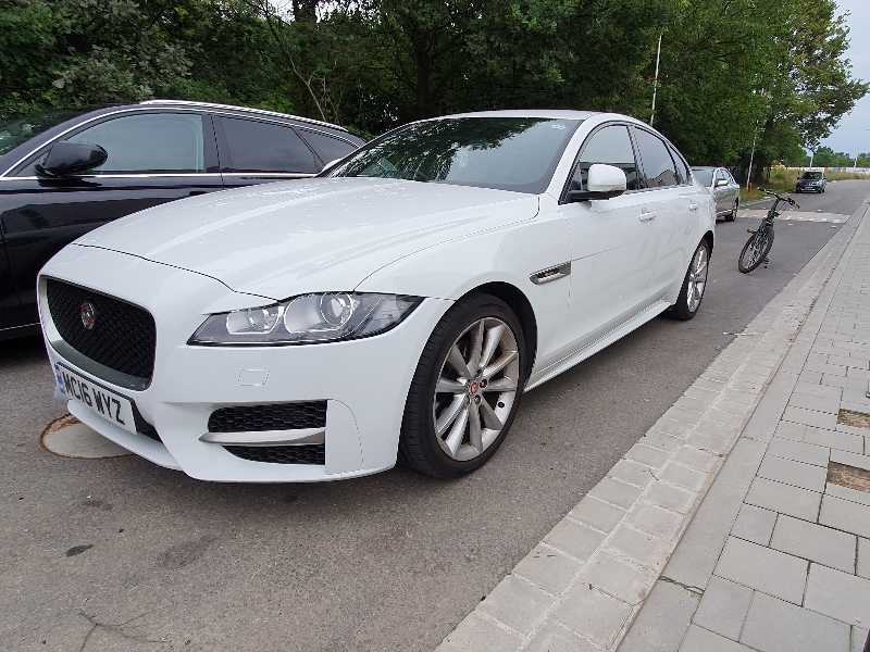 Jaguar XF spotted in Wrocław