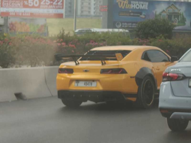 Chevrolet Camaro (2019) spotted in Sharjah, United Arab Emirates