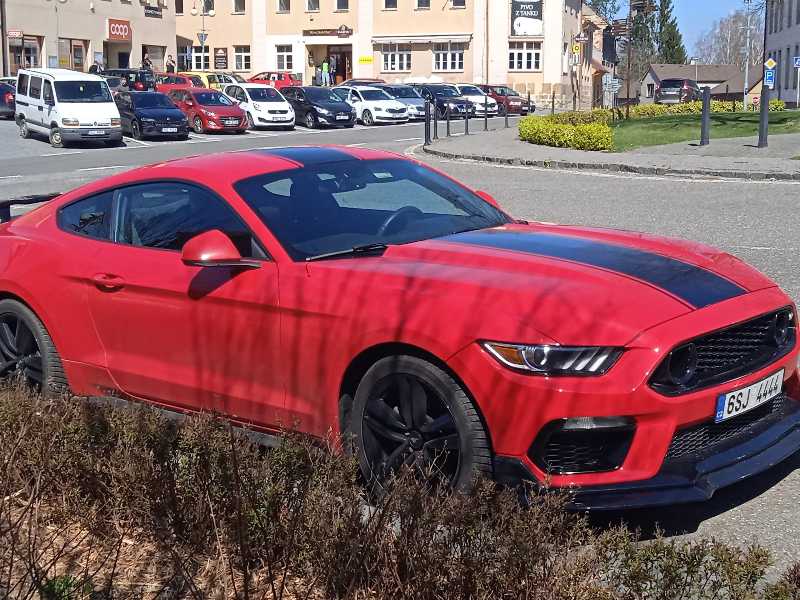 Ford Mustang spotted in Dolní Bousov