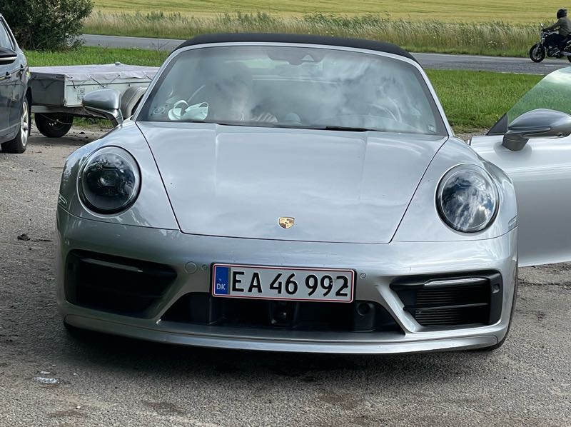 Porsche 911 Carrera spotted in Frederiksværk