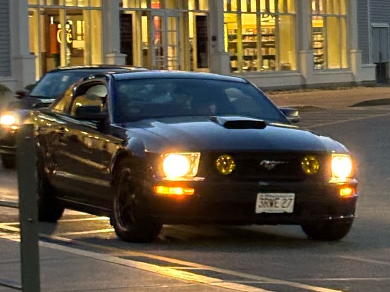 Ford Mustang spotted in Hyannis