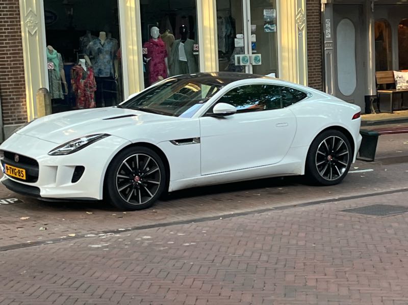Jaguar F-Type (2020) spotted in Leeuwarden, The Netherlands