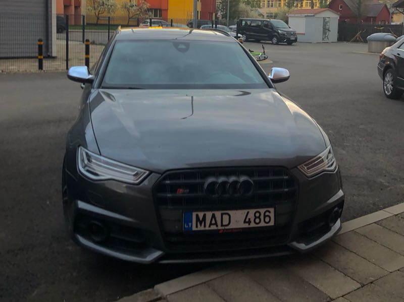 Audi S6 spotted in Varėna