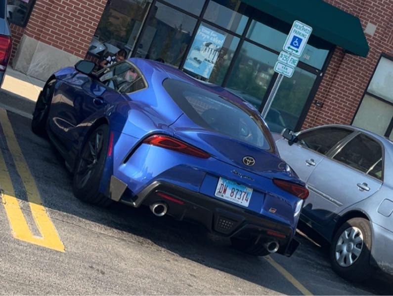 Toyota Supra (2020) spotted in Schaumburg, United States