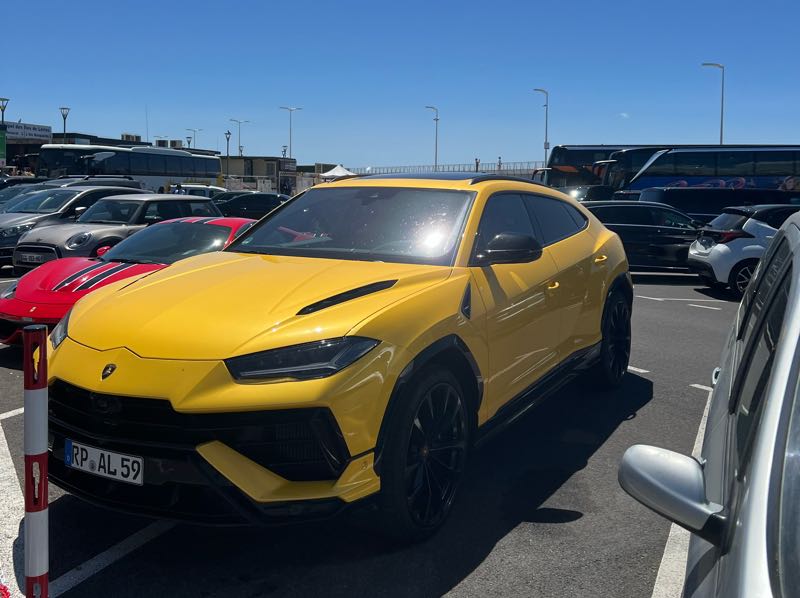 Lamborghini Urus (2022) spotted in Cannes, France