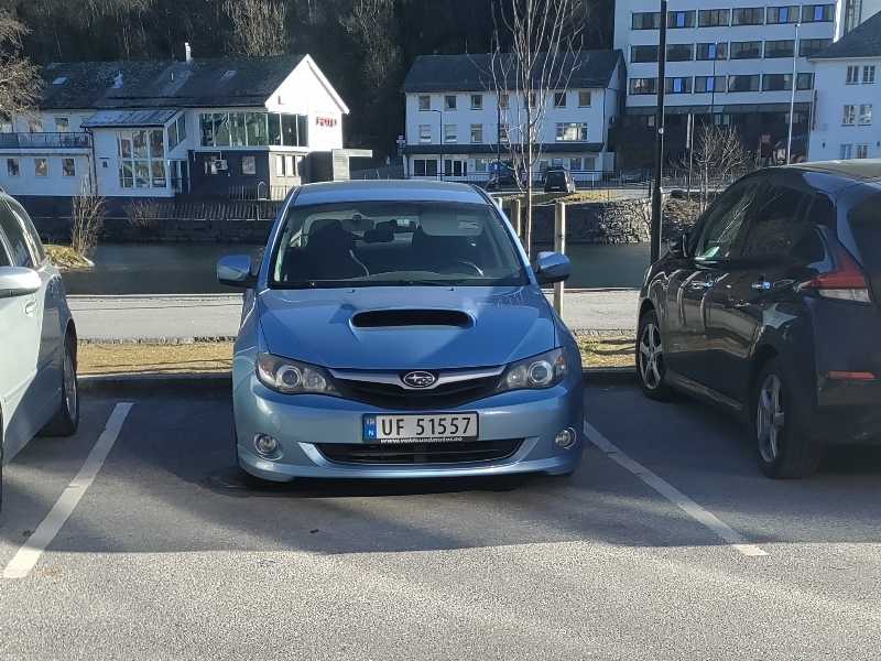 Subaru Impreza WRX spotted in Førde