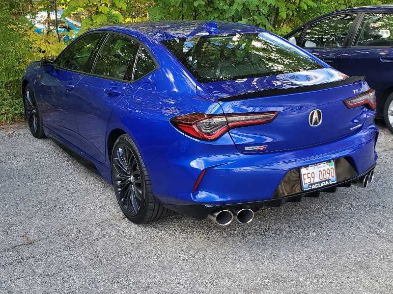 Acura TLX spotted in Sister Bay