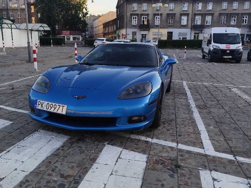 Chevrolet Corvette spotted in Kalisz