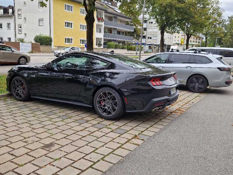 Ford Mustang GT spotted in Freilassing