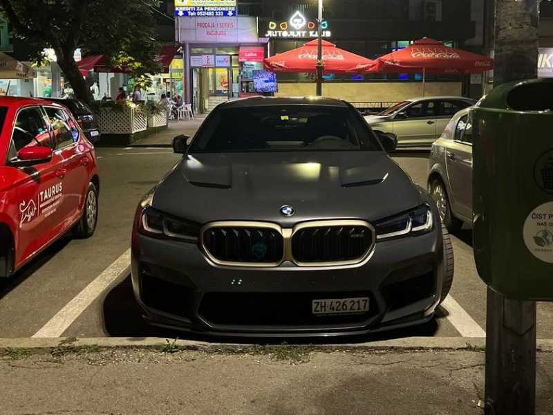 BMW M5 spotted in Prijedor